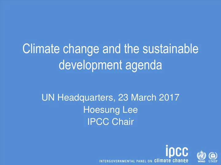 development agenda