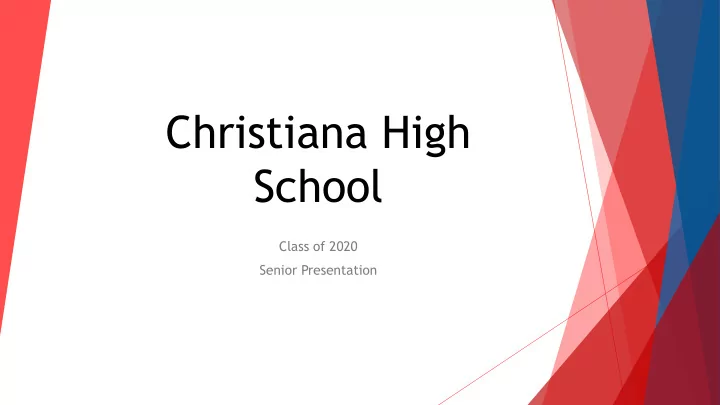 christiana high