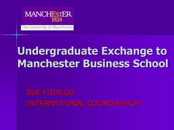 undergraduate exchange to undergraduate exchange to