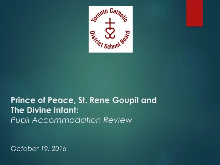prince of peace st rene goupil and