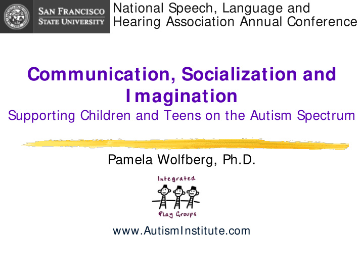 communication socialization and i magination