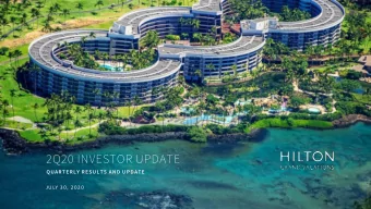 2Q20 INVESTOR UPDATE  QUARTERLY RESULTS AND UPDATE  JULY 30, 2020  0  This slide presentation