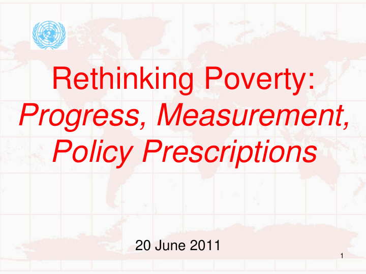 rethinking poverty progress measurement policy