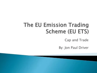 By: Jon Paul Driver  Origins  The basics  Time Periods  Market Functions  Problems