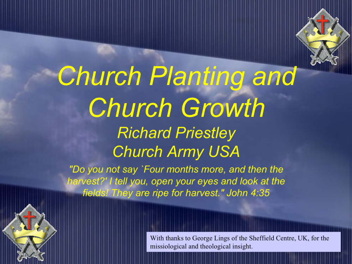 church planting and church growth