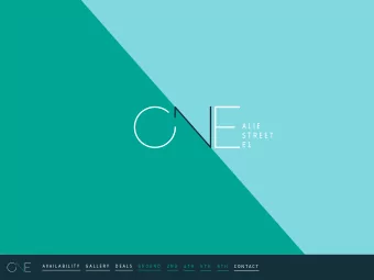 AVA I L A B I L I T Y  G A L L E R Y  D E A L S  G R O U N D  2 N D  4 T H  5 T H  6 T H  C O N TA