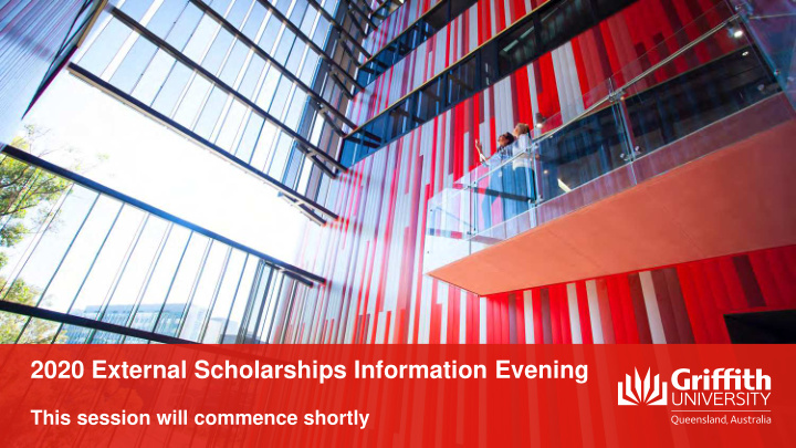 2020 external scholarships information evening