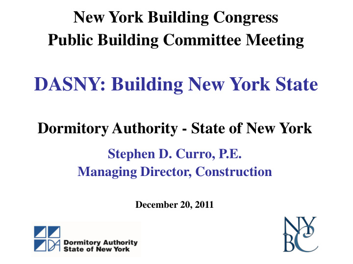 dasny building new york state