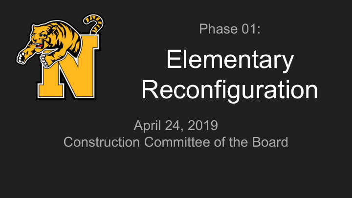 elementary reconfiguration