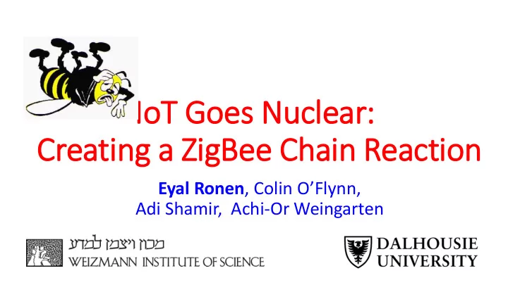 io iot goes nuclear