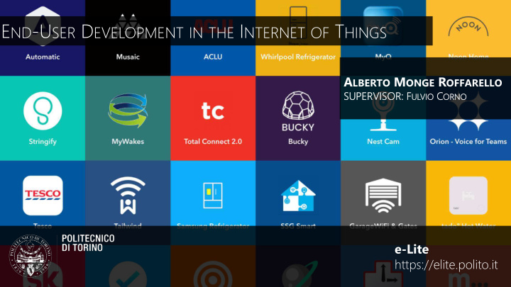 the internet of things is a recognized paradigm that