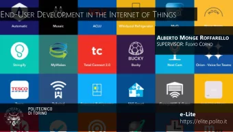 The Internet of Things is a recognized    paradigm that already helps society in  many