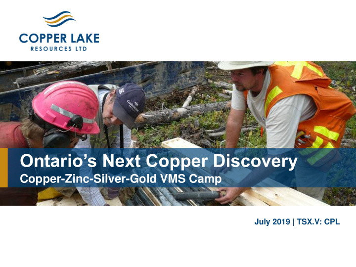ontario s next copper discovery