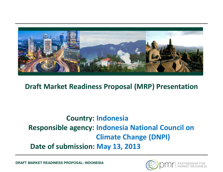 draft market readiness proposal mrp presentation country
