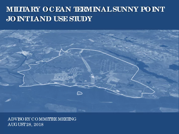 mil it ary oce an t e rminal sunny point joint l and use