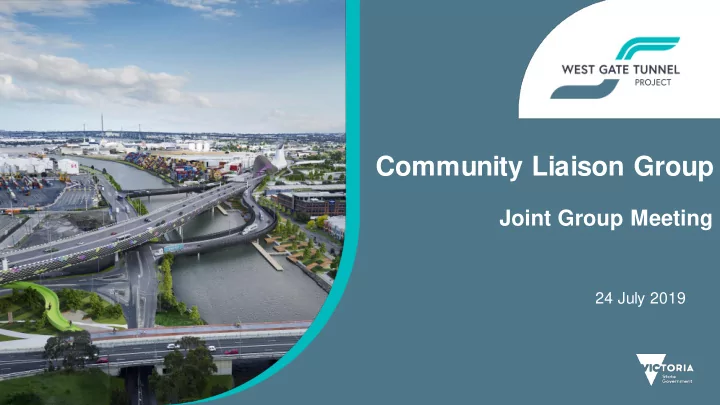 community liaison group