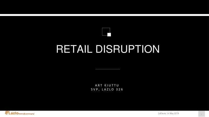 retail disruption