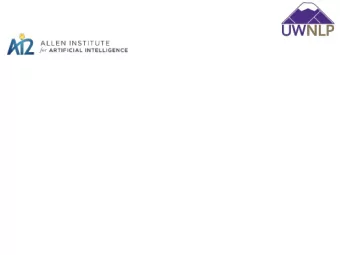 Neural AMR : Sequence-to-Sequence Models for Parsing and Generation  annis Konstas joint work
