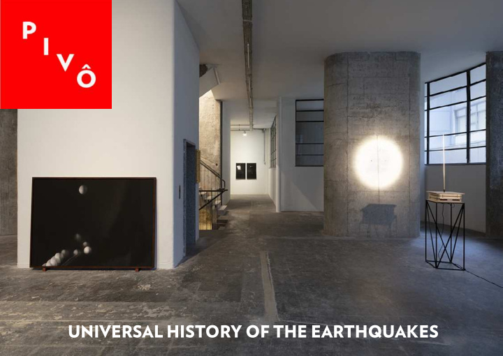 universal history of the earthquakes