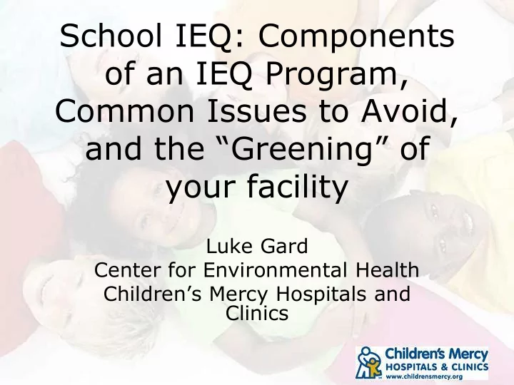 of an ieq program