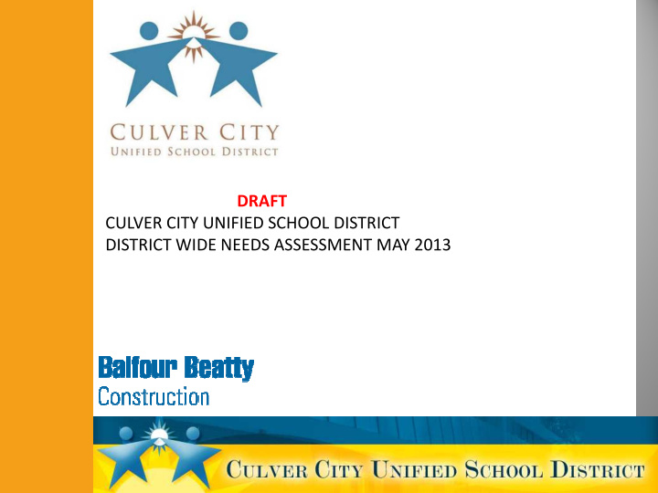 draft draft culver city unified school district district