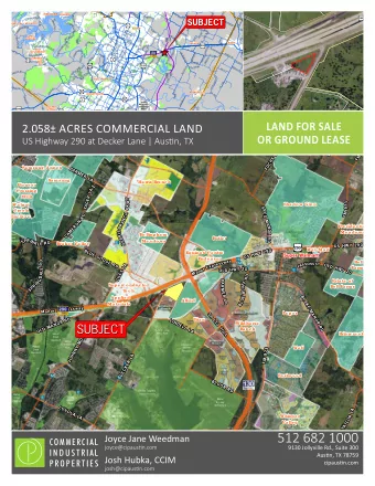 512 682 1000  Joyce Jane Weedman  joyce@cipaustjn.com  9130 Jollyville Rd., Suite 300  Austjn, TX