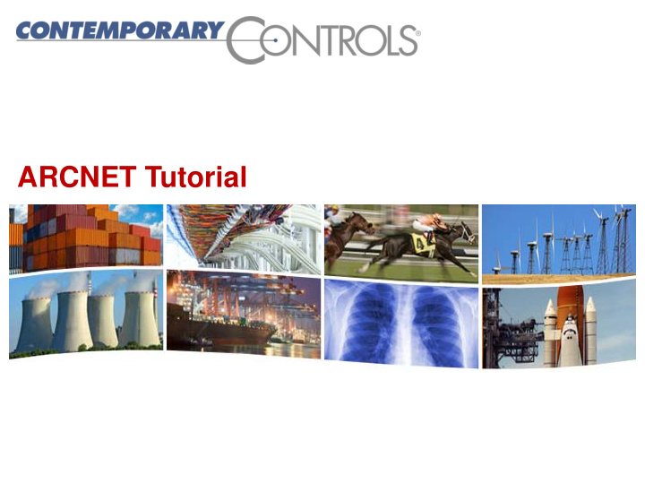 arcnet tutorial what is arcnet