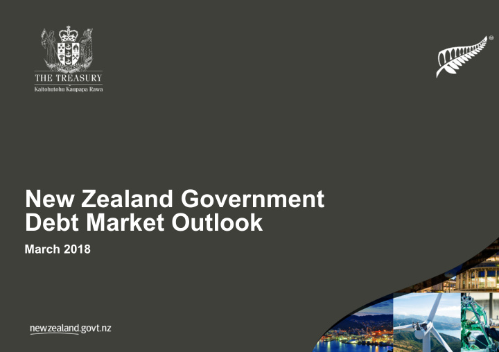 new zealand government debt market outlook