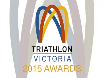 2015 AWARDS  Junior Male Athlete of the Year  Finalists Flynn Adaway  SBRG Performance Steven