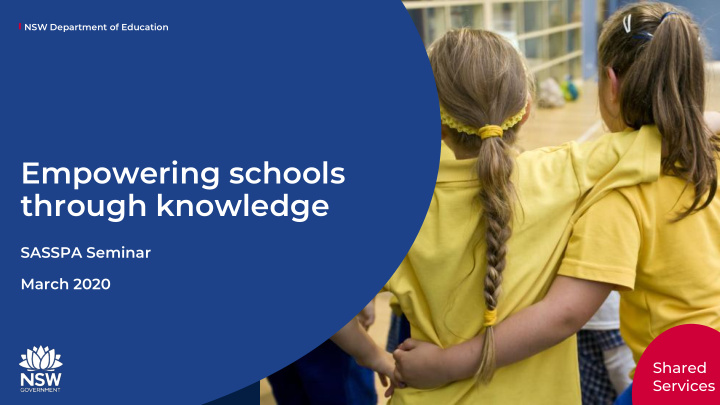 empowering schools through knowledge