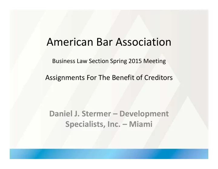 american bar association