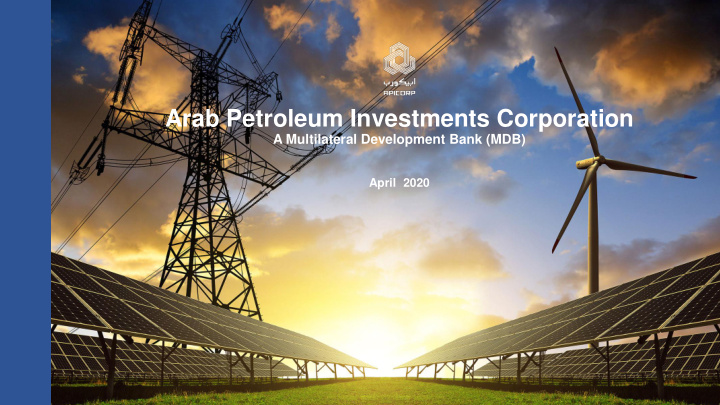 arab petroleum investments corporation