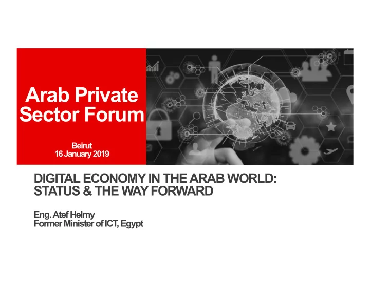 arab private sector forum