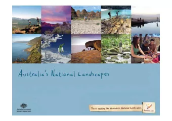 Program Update  Kakadu  Status of  Great Barrier  Reef  the program  Wet  The Kimberley  Tropics