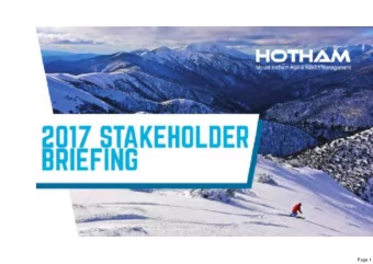 Page 1  Page 2  Page 3  2016  Snow Season  Page 4  Page 5  Marketing expense as a % of total