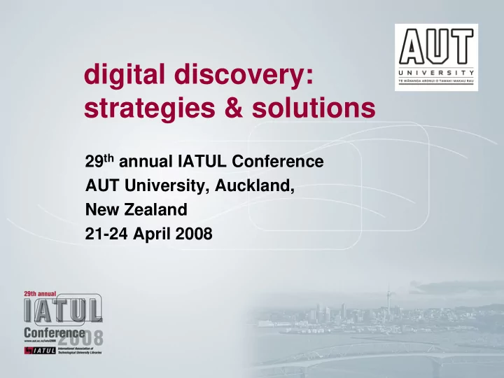 digital discovery strategies solutions