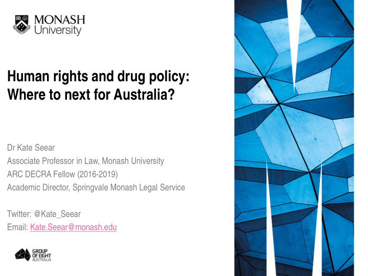 human rights and drug policy where to next for australia