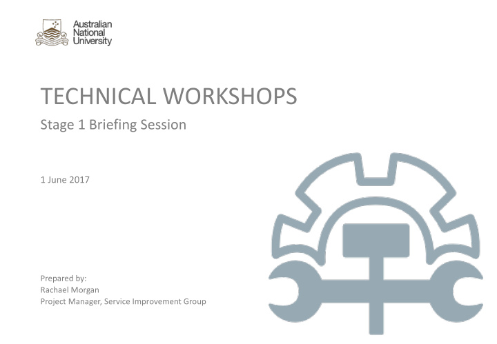 technical workshops