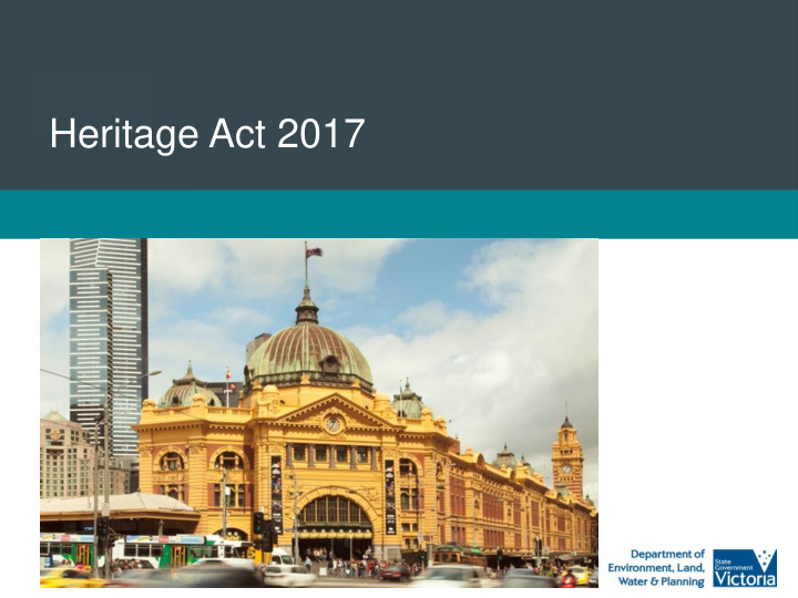 title heritage act 2017