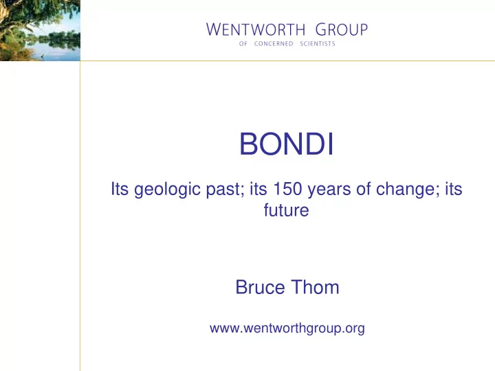 bondi