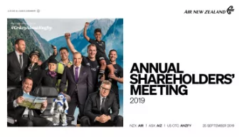 2  Board of  Directors  Tony Carter  3  Paul Bingham  Rob Jager  Dame Therese Walsh  Sir John Key