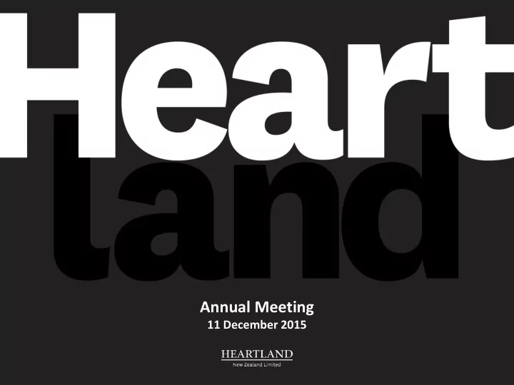 annual meeting