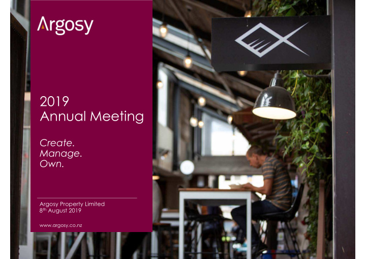 2019 annual meeting