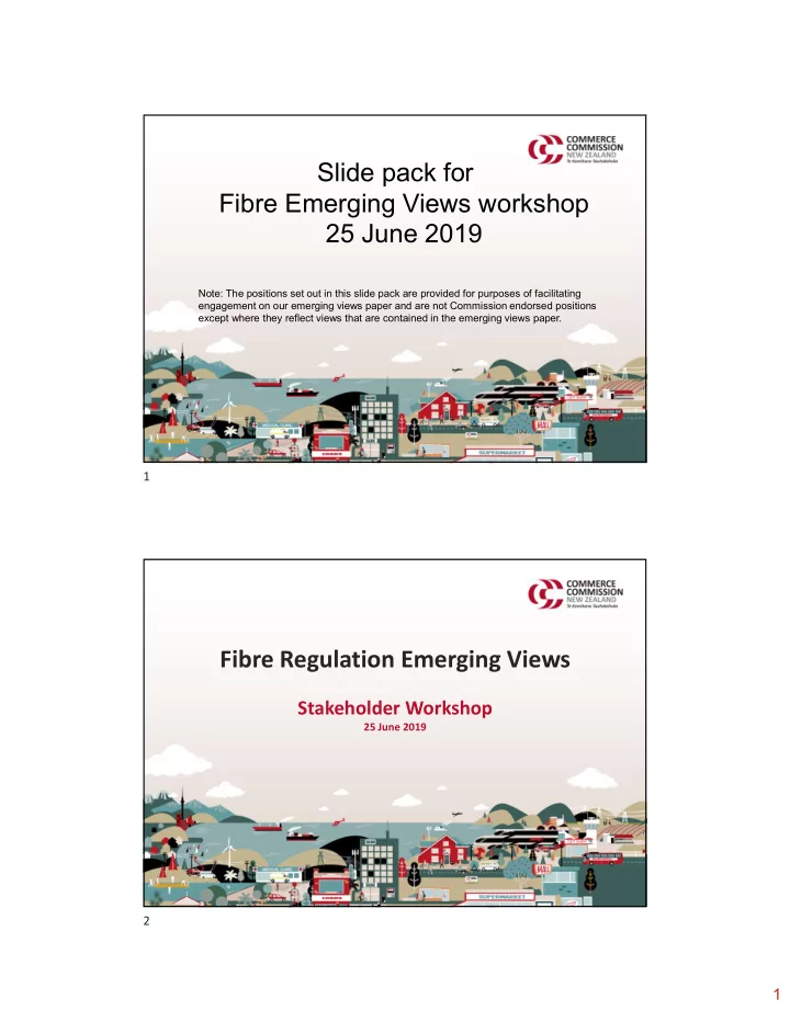slide pack for fibre emerging views workshop 25 june 2019