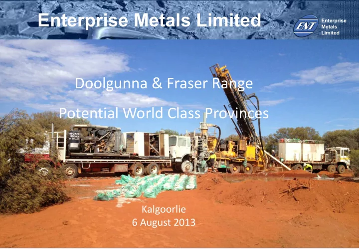enterprise metals limited