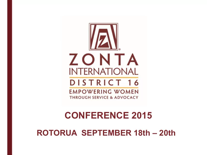 conference 2015