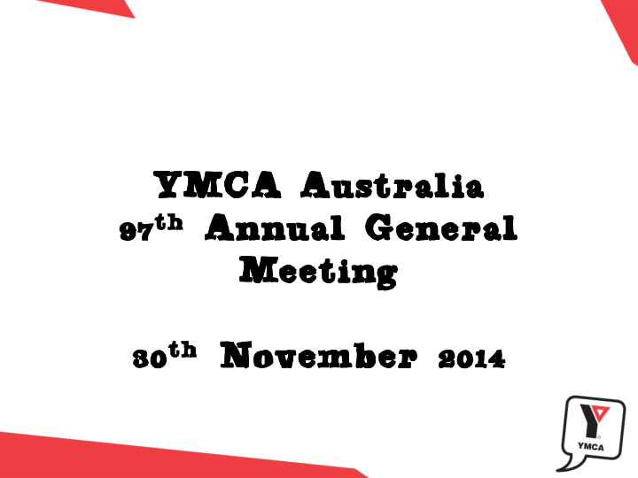 ymca australia ymca australia