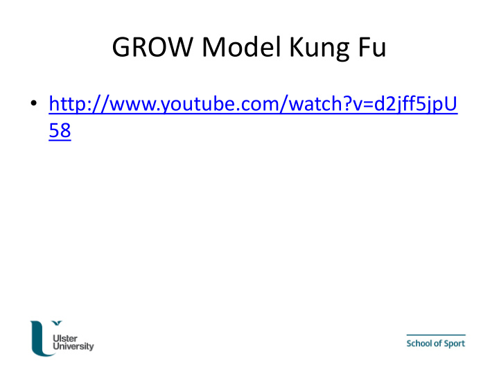 grow model kung fu