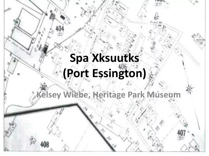 spa xksuutks port essington