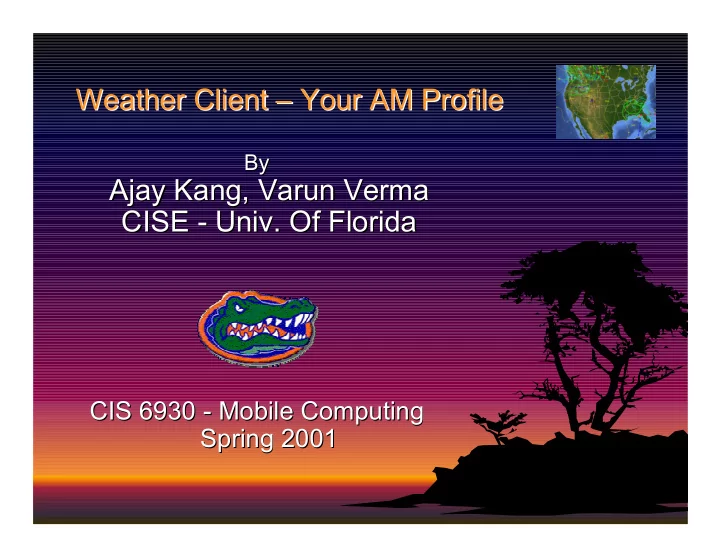 weather client your am profile your am profile weather
